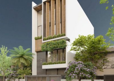 Thiết kế biệt thự thi công nhà đẹp hiện đại giá rẻ ở tỉnh 18 mặt tiền đẹp