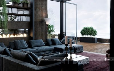 Xây nhà biệt thự đẹp hướng biển được gia chủ săn đón