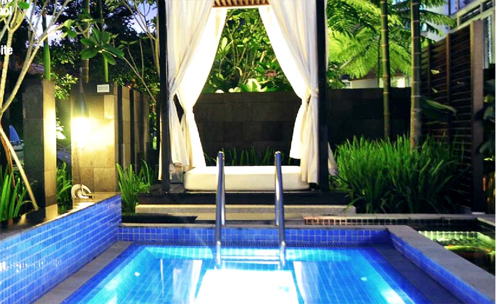 Hồ bơi sân vườn biệt thự đẹp thiết kế lạ HCM
