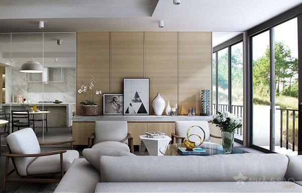 Nội thất biệt thự đẹp hiện đại rộng 300m2