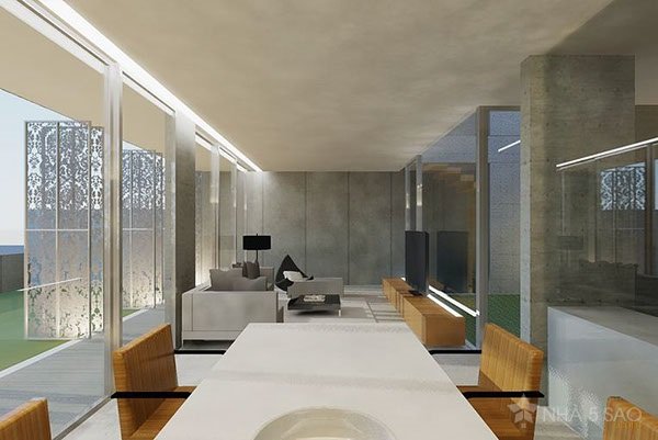 Thiết kế nội thất biệt thự cao cấp